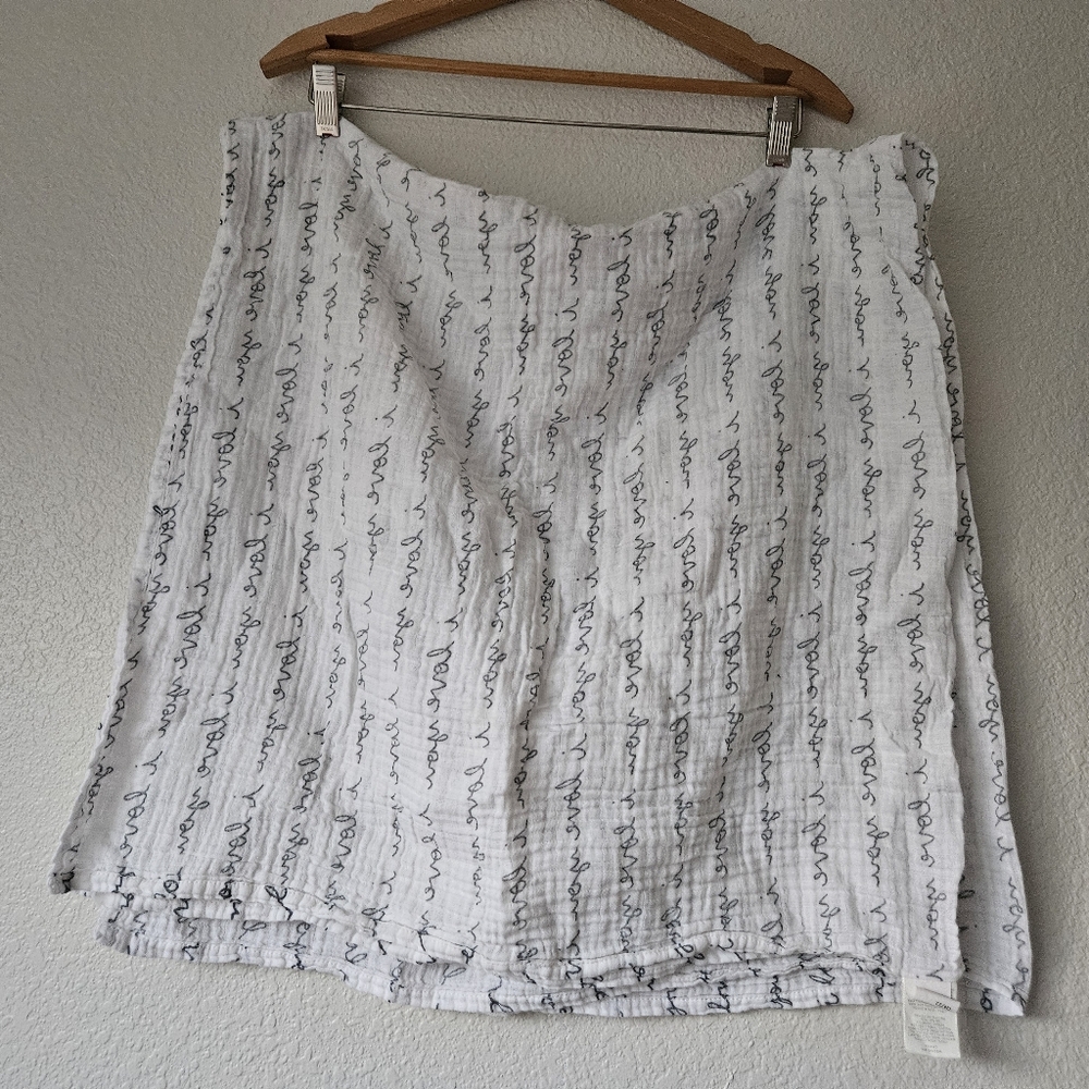 cloud island muslin swaddle